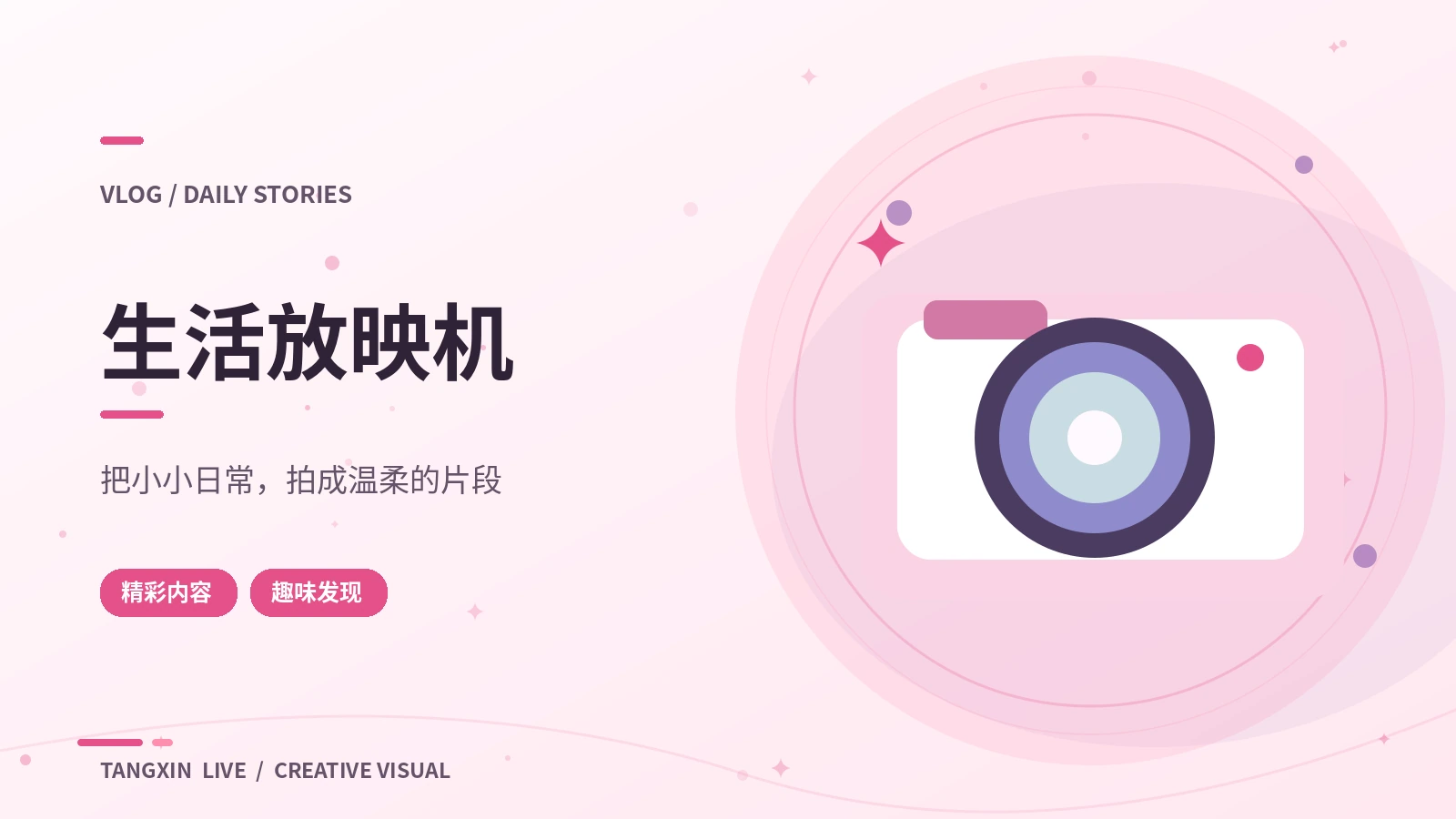 生活放映机主题展示
